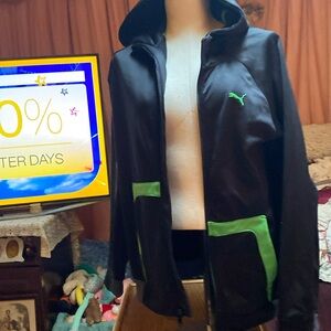 Large puma hoodie